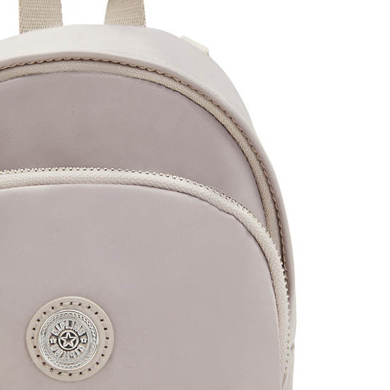 Mochilas Kipling Delia Compact Metallic Convertible Blancos | MX 1559NW